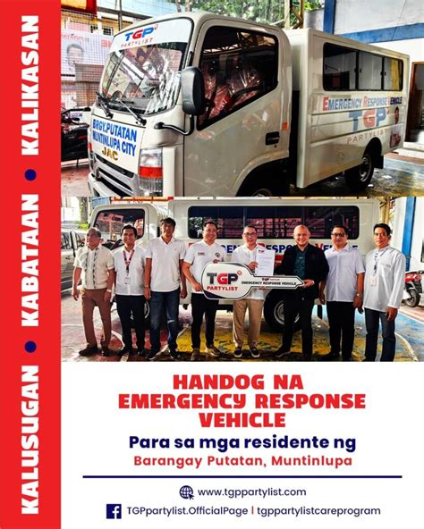 BRGY. PUTATAN EMERGENCY .